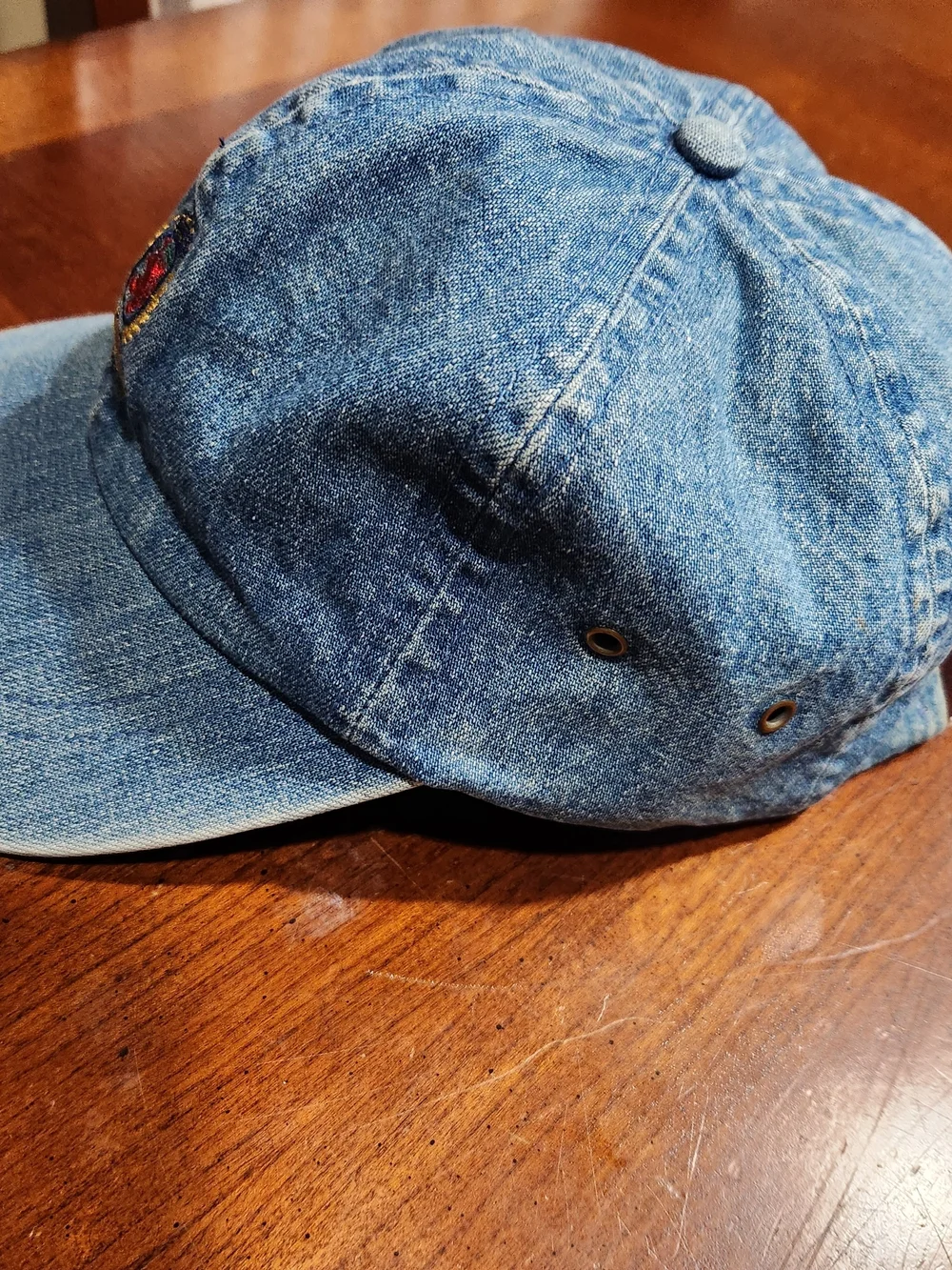 1990's Tommy Hilfiger Denim Strap Back Hat